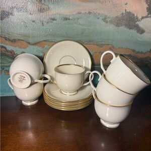 Set of 6 Discontinued Lenox Mansfield~ Presidential Collection-